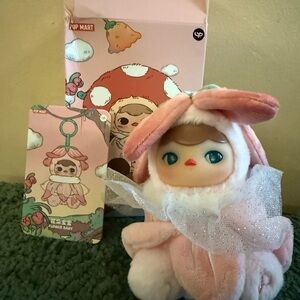✨SALE✨ Pop Mart x Pucky, Forest Party – Flower Baby Plush Pendant 🌸